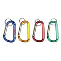 Large Anodized Carabiner Keyring